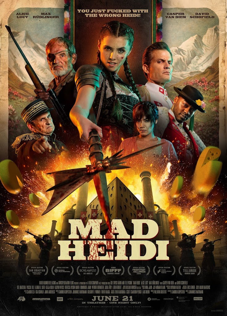 World’s First Swissploitation Flick ‘Mad Heidi’ Gets US Home Release