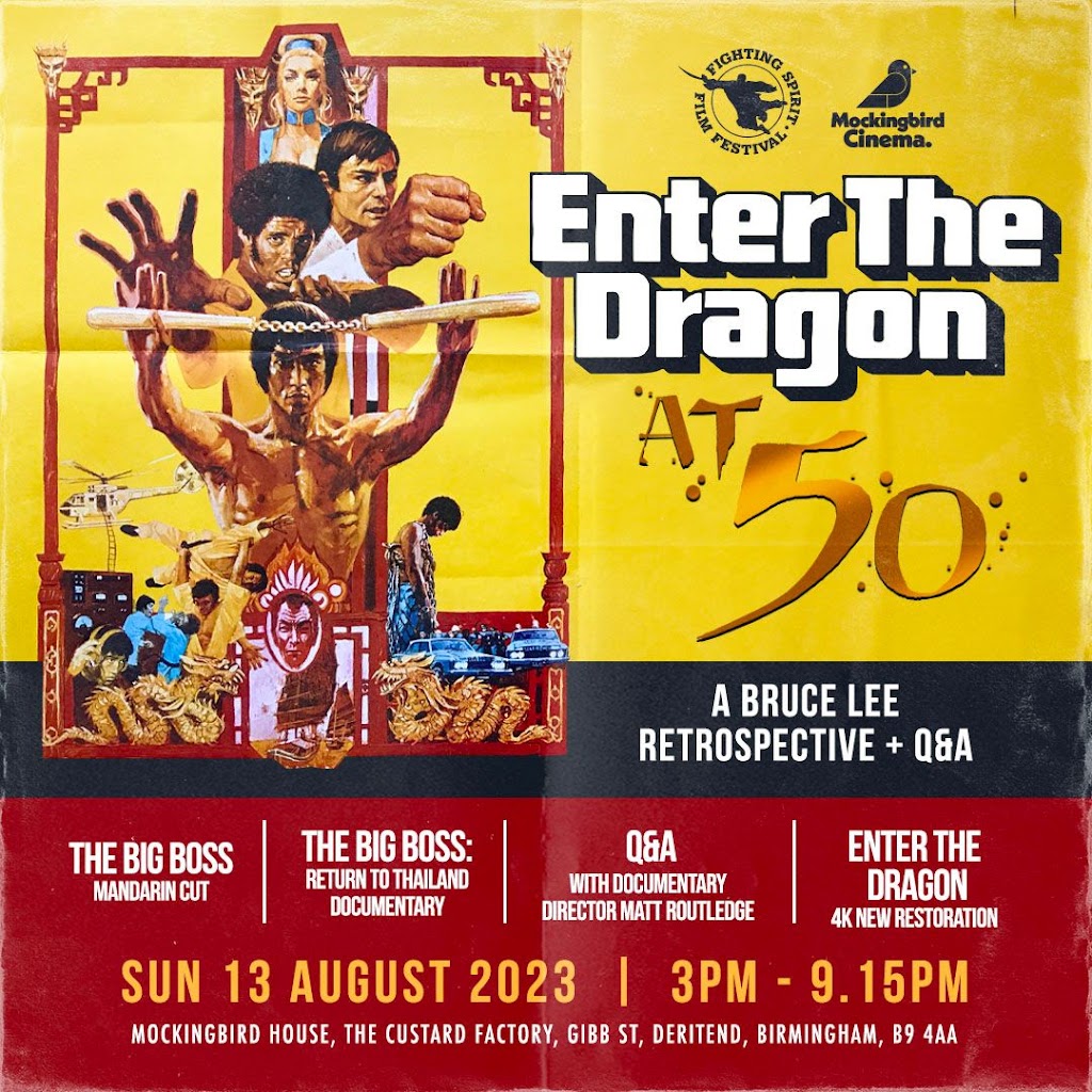 Fighting Spirit Celebrates 50th Anniversary of Enter The Dragon